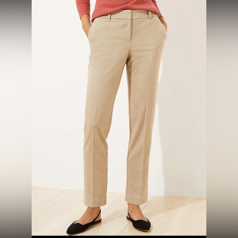 🌼3 for $15🌼 LOFT brushed flannel ankle pants
